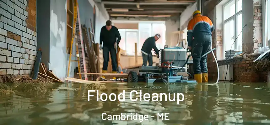  Flood Cleanup Cambridge - ME