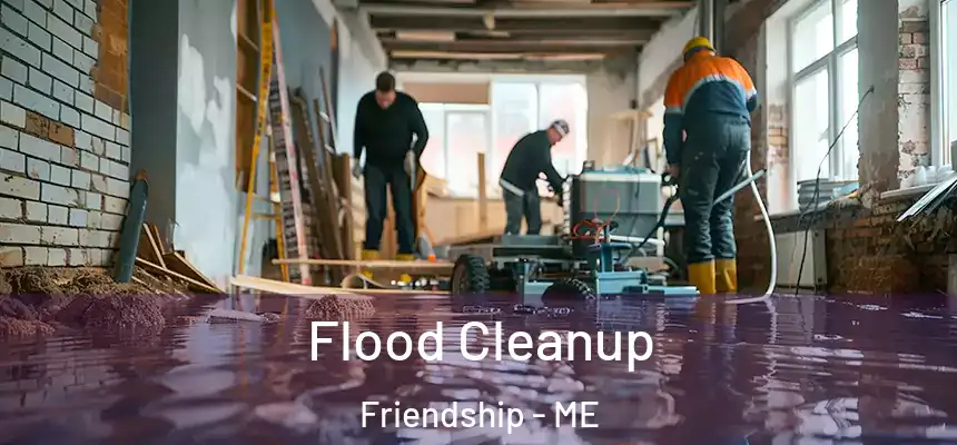  Flood Cleanup Friendship - ME