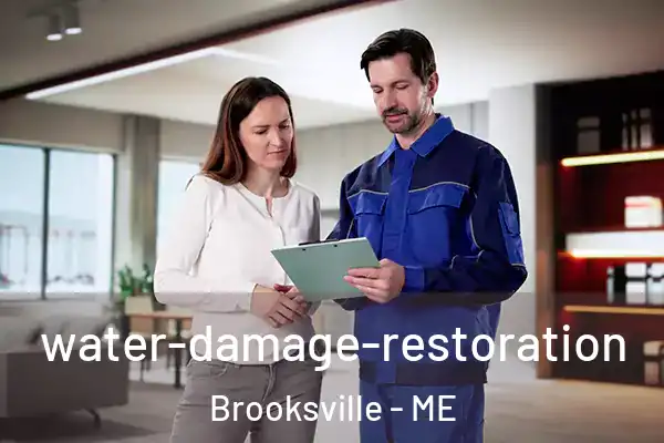  water-damage-restoration Brooksville - ME