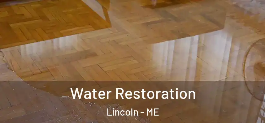  Water Restoration Lincoln - ME